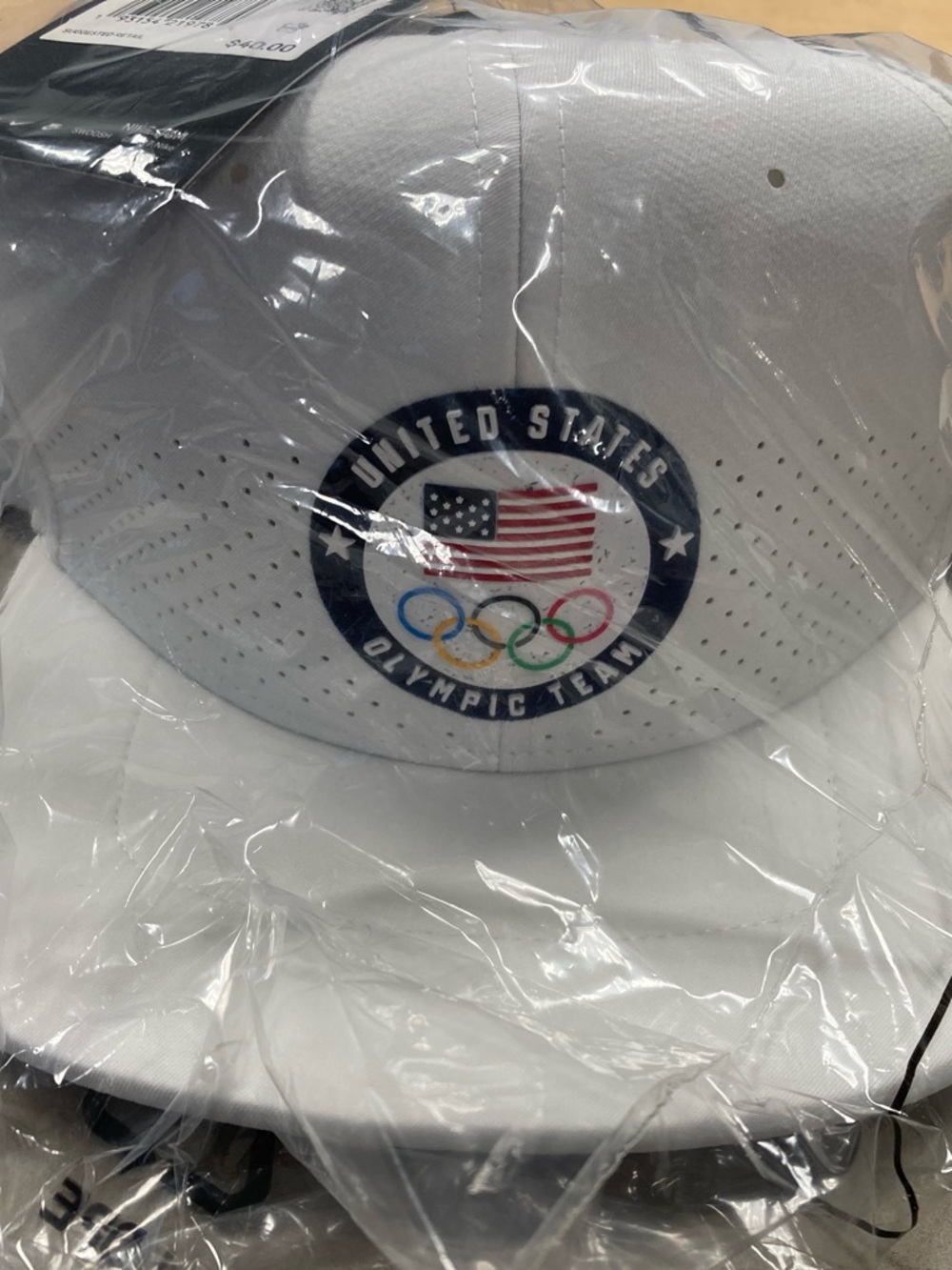 Nike White Olympic team hat